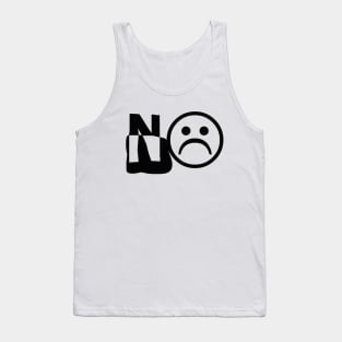 sad face Tank Top